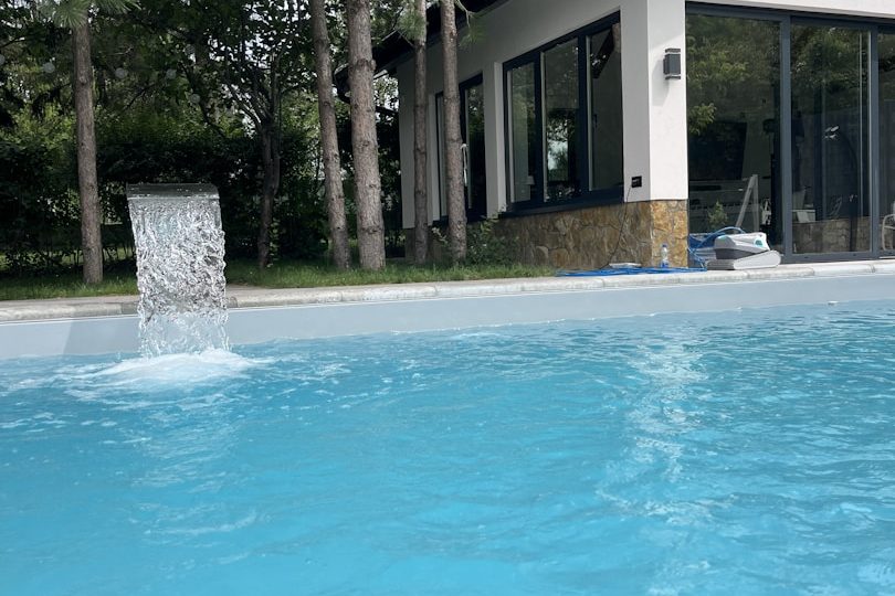 Sauberer Pool von Finca Service Mallorca